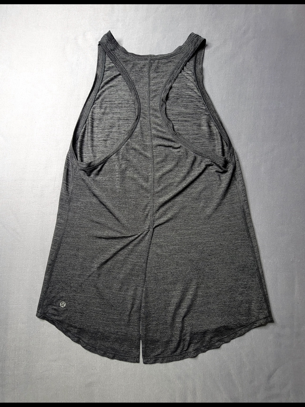 lululemon Womens  athletica  Charcoal Gray Performance Shirt Size S
